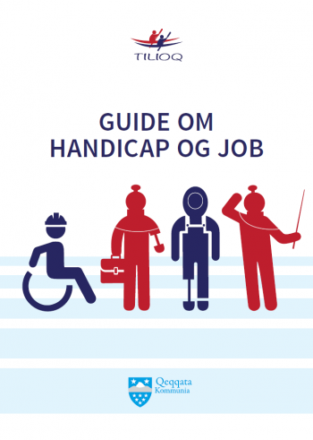 Link illustration til udgivelsen Guide om handicap og job